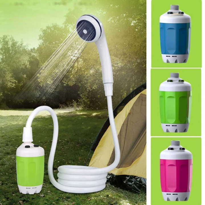 Pommeau de Douche Extérieur Portable Crochet et Ventouse Inclus – Nomadis