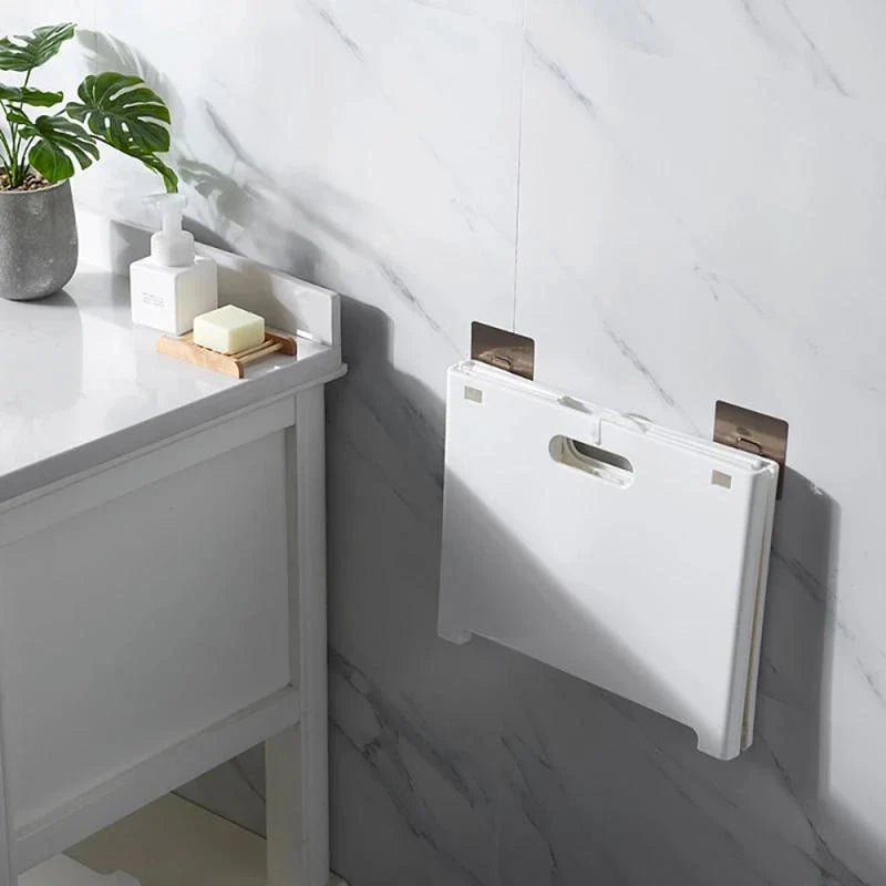 Panier à Linge Mural Pliable Se Replie Contre le Mur Gain de Place – Rekta