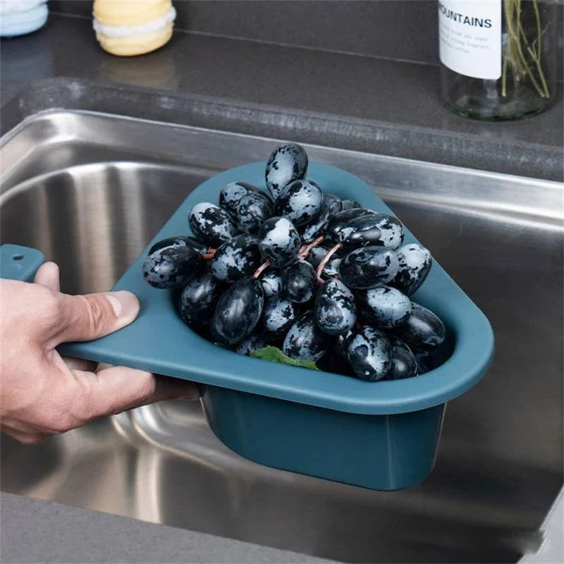 Passoire d'Évier Pratique Égoutte et Retient les Déchets – Draynor