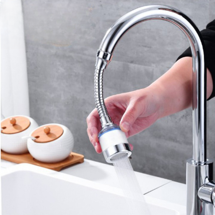 Extension Robinet Rotative 360° Filtre PP et Billes Minéralisées – Aeryo
