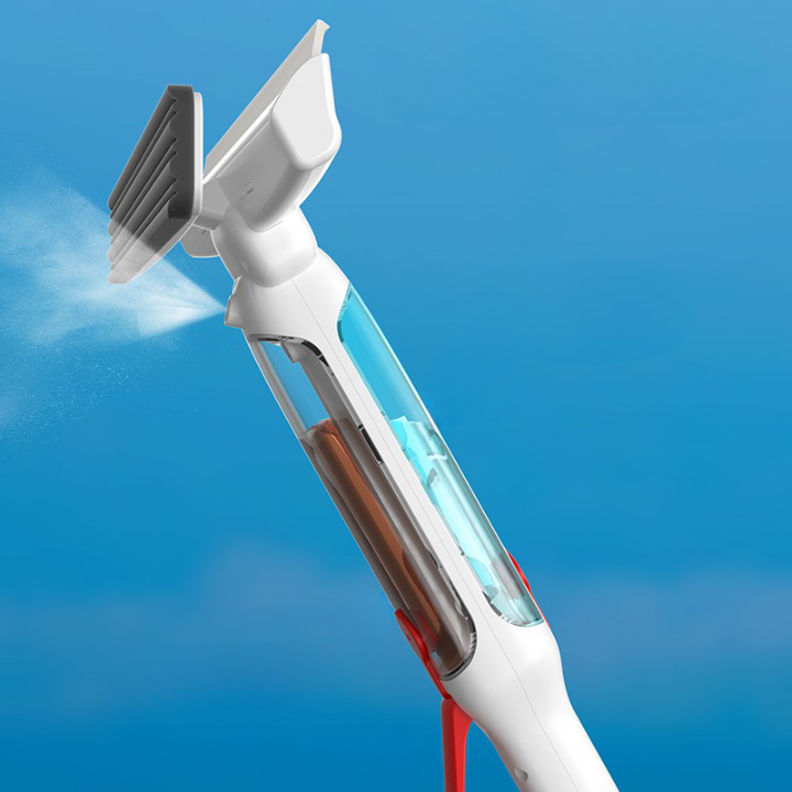 Nettoyeur de Vitres Télescopique Double Action Lave et Racle – Netova