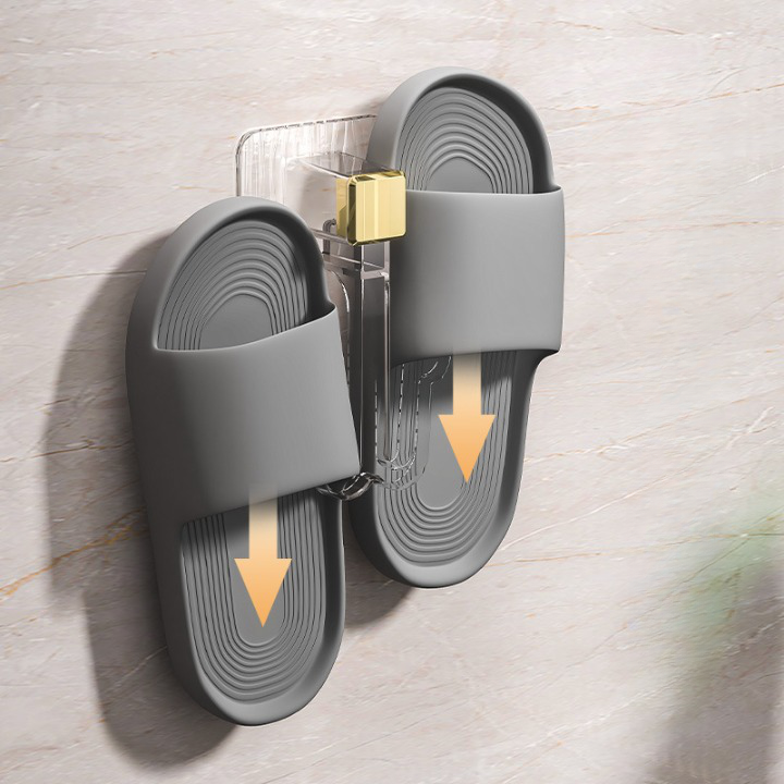 Porte-Claquettes Salle de Bain Lot de 2 + 1 Offert Rangement Net – Rekta