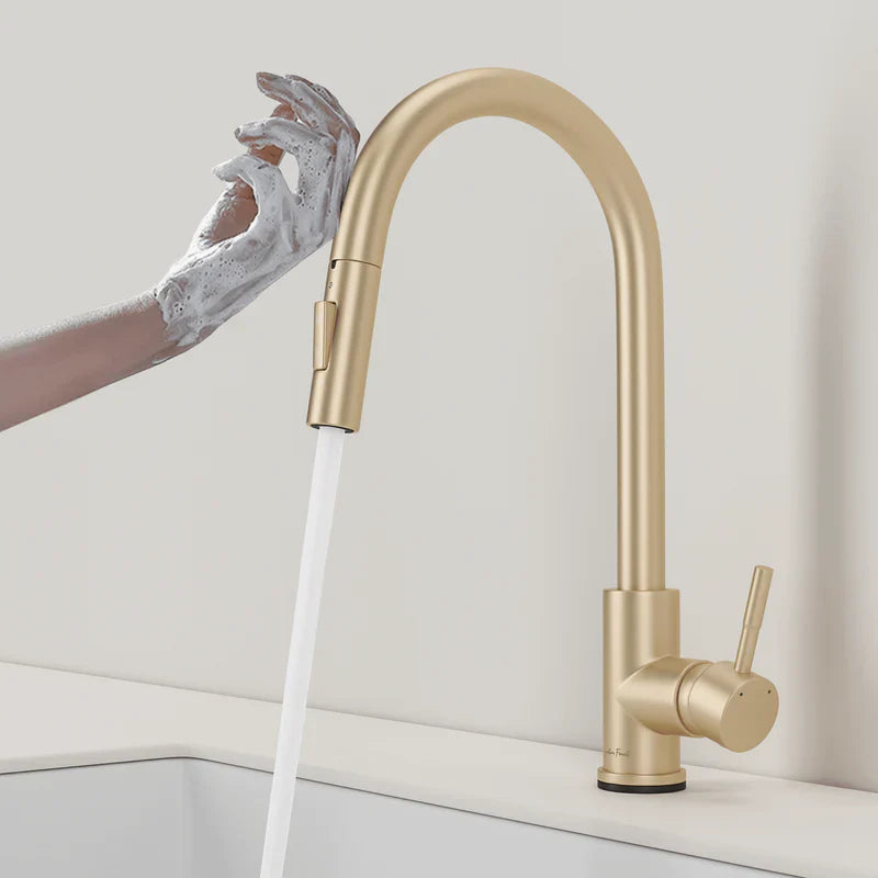 Robinet Cuisine Rétractable Tactile Premium Élégance et Confort – Cuvéa