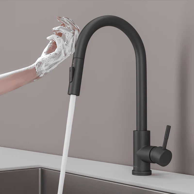 Robinet Cuisine Rétractable Tactile Premium Élégance et Confort – Cuvéa