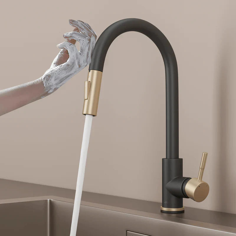 Robinet Cuisine Rétractable Tactile Premium Élégance et Confort – Cuvéa