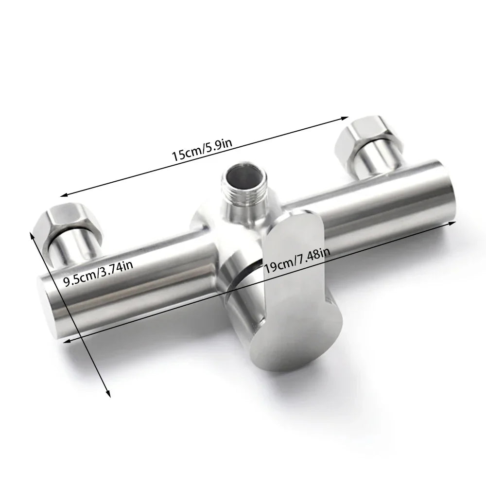 Robinet Mitigeur Douche Inox Design Moderne Durabilité Supérieure – Zeltha