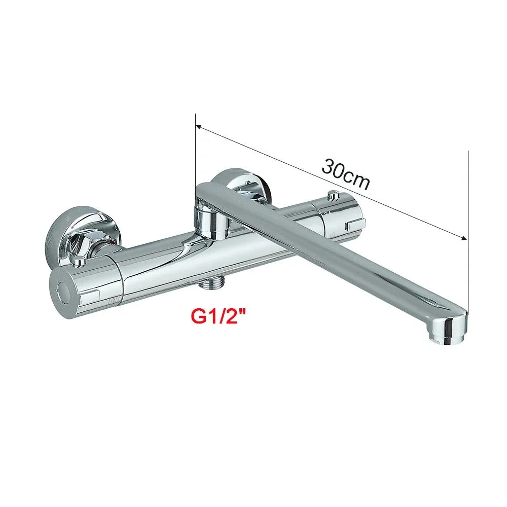 Robinet Thermostatique Douche 2 Voies Contrôle Précis et Sécurité – Thermya