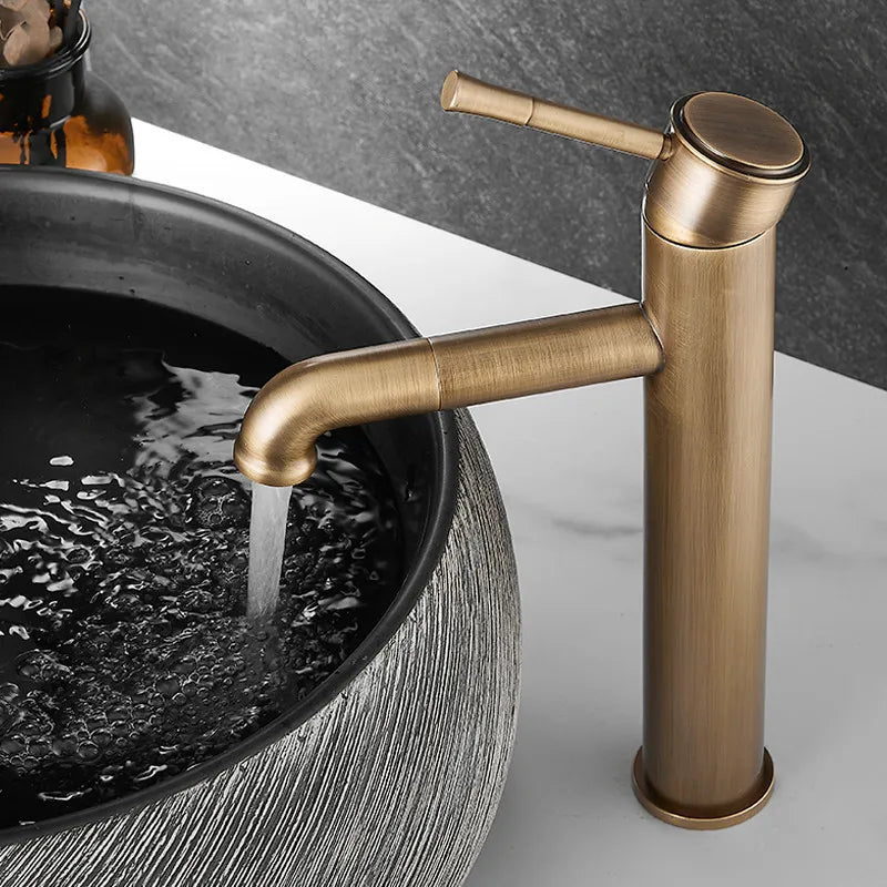 Robinet Vasque Doré Laiton Élégant et Durable – Kaléo