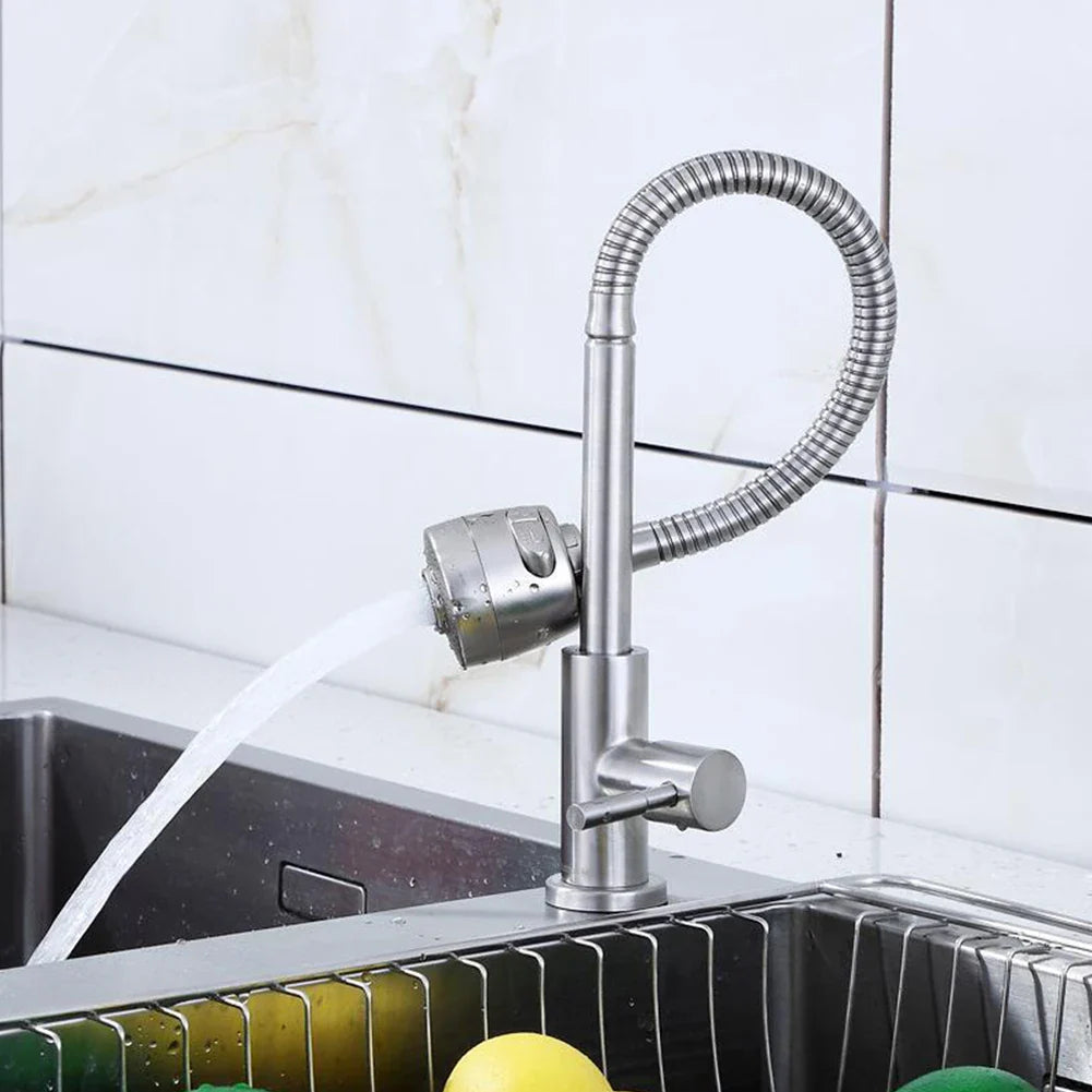 Robinet Flexible Cuisine Inox Eau Pure Directement au Robinet – Cuvéa