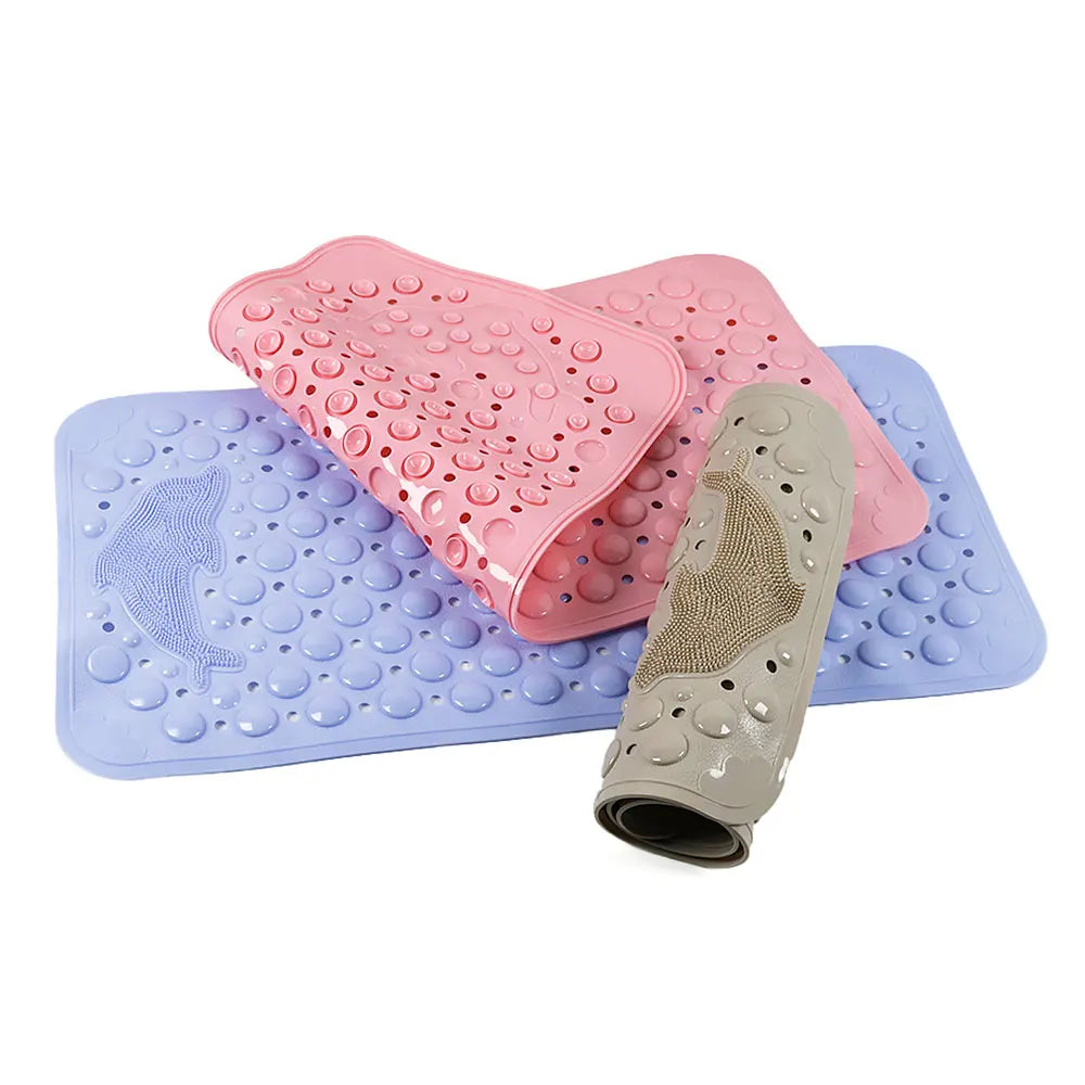 Grand Tapis de Bain Antidérapant à Ventouses Douche Sécurisée – Netova