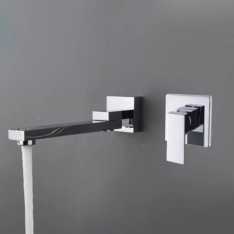 Mitigeur Lavabo Mural Vasque Dégagée Nettoyage Simplifié – Solvane