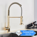 Mitigeur Cuisine Acier Brossé Rotation 360° Douchette Jet Doux – Fornéa
