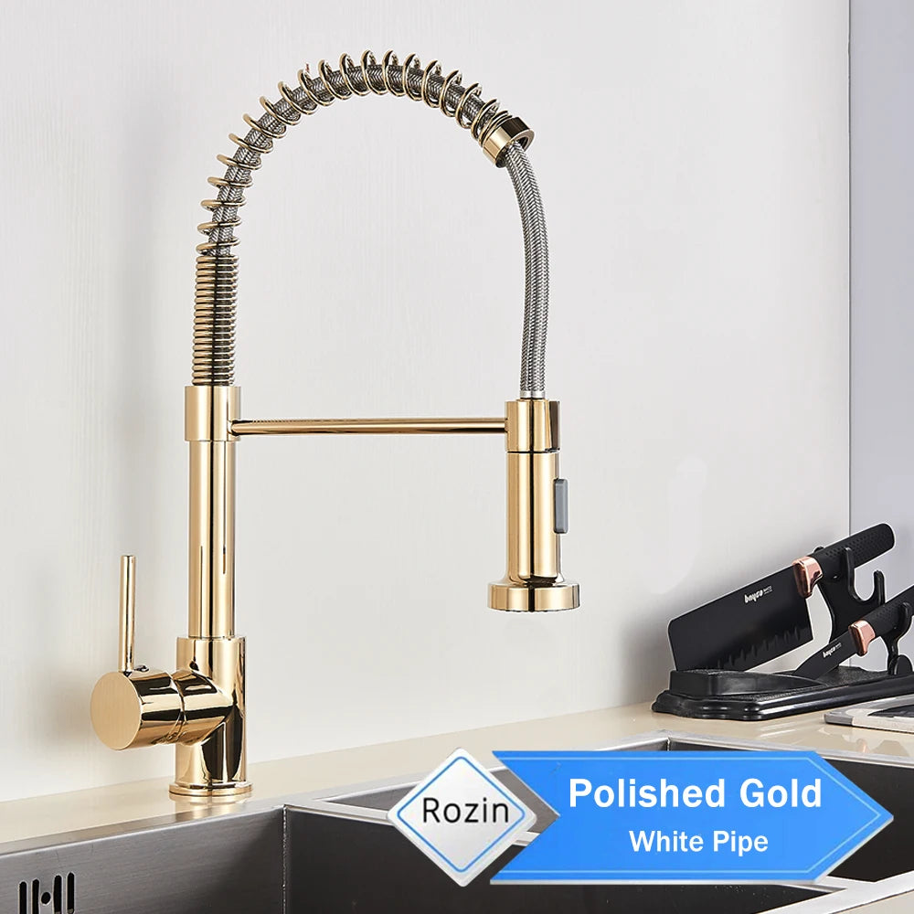 Mitigeur Cuisine Acier Brossé Rotation 360° Douchette Jet Doux – Fornéa