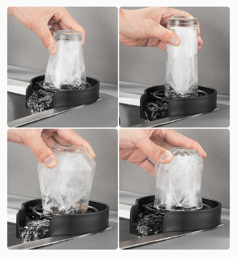Lave-Verre Automatique Ultra Rapide Tasses Verres et Biberons Accessoires Offerts – Netova