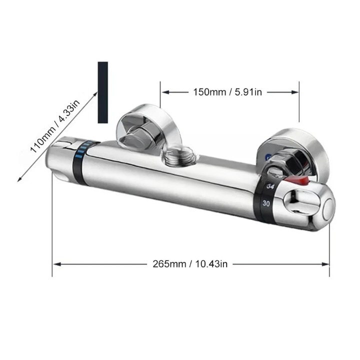Mitigeur Douche Thermostatique Température Constante Sans Réglage – Thermya