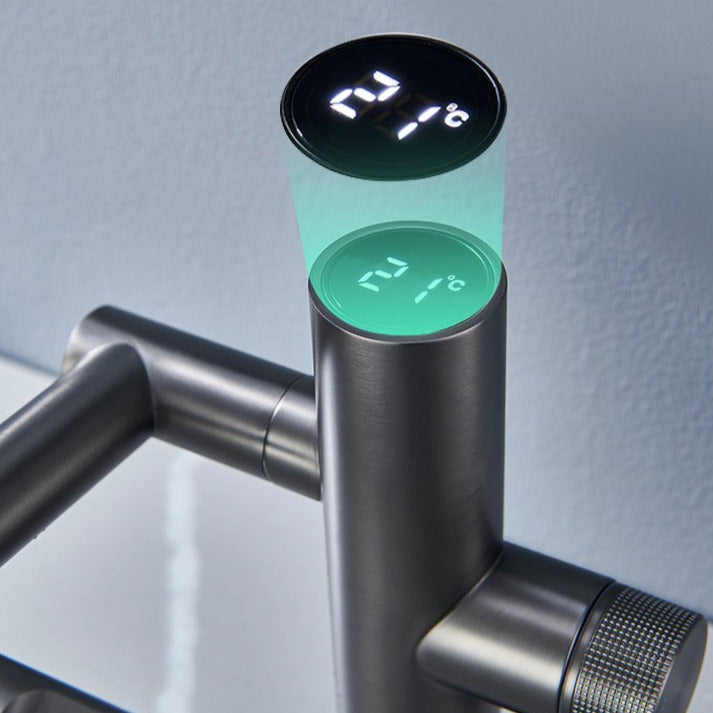 Robinet Thermostatique Moderne Affichage LED Contrôle Visuel – Thermya
