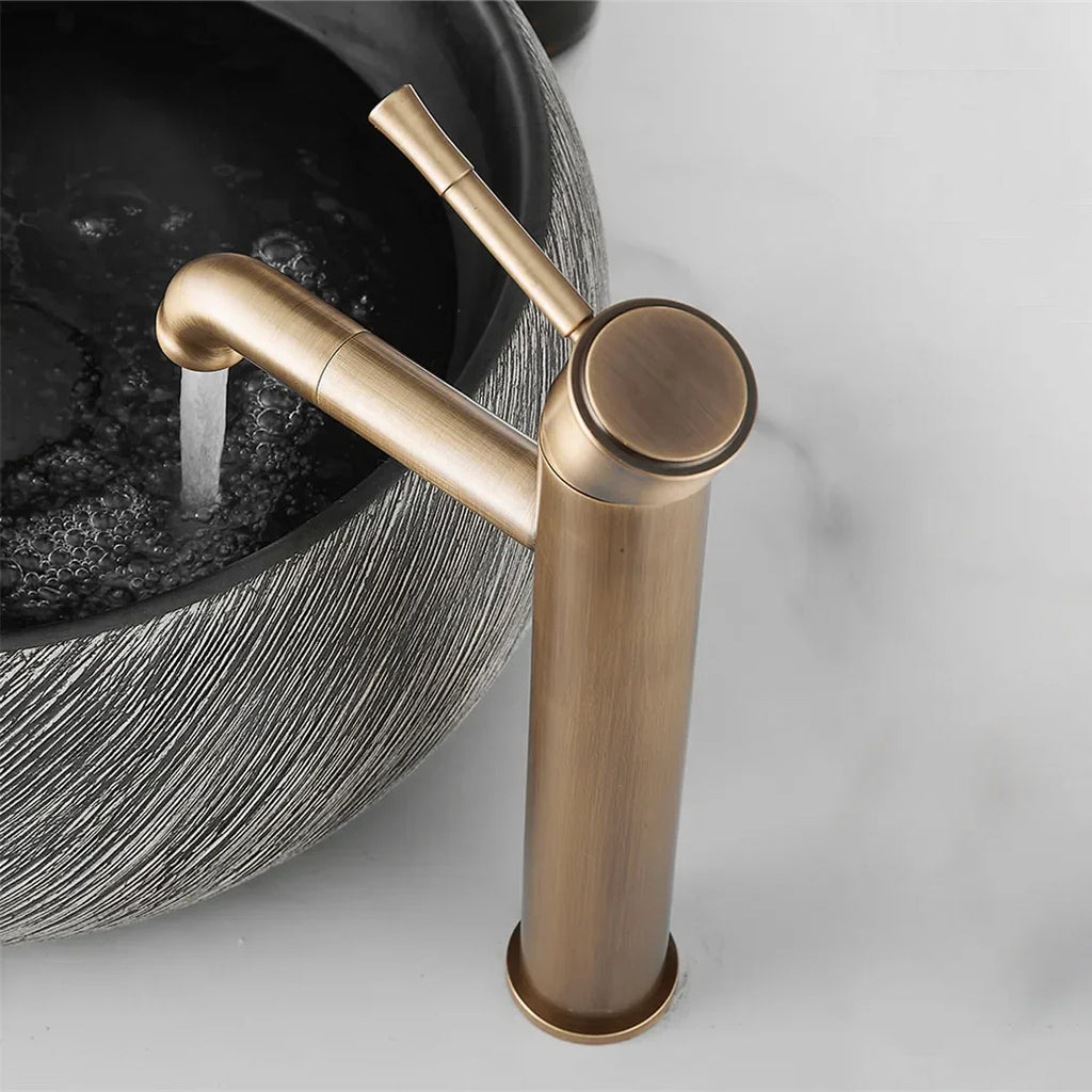 Robinet Vasque Doré Laiton Élégant et Durable – Kaléo