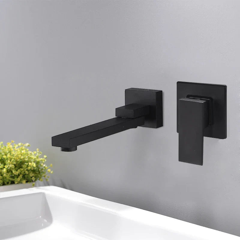 Mitigeur Lavabo Mural Vasque Dégagée Nettoyage Simplifié – Solvane