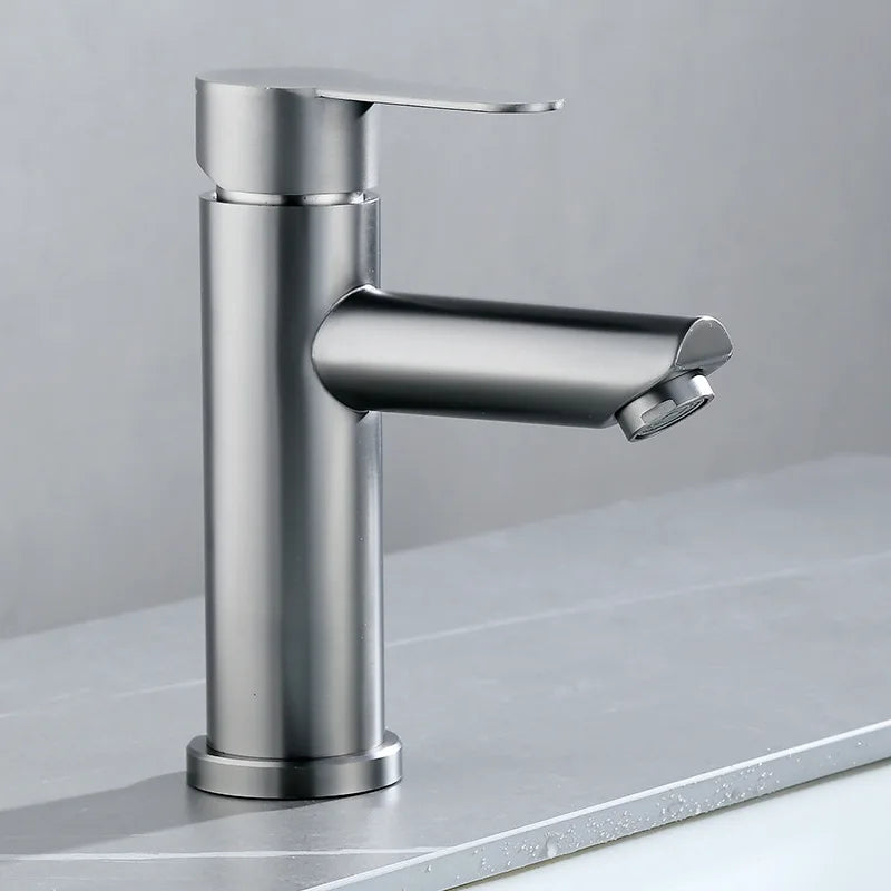 Mitigeur Lavabo Inox Design Moderne Élégant et Durable – Solvane