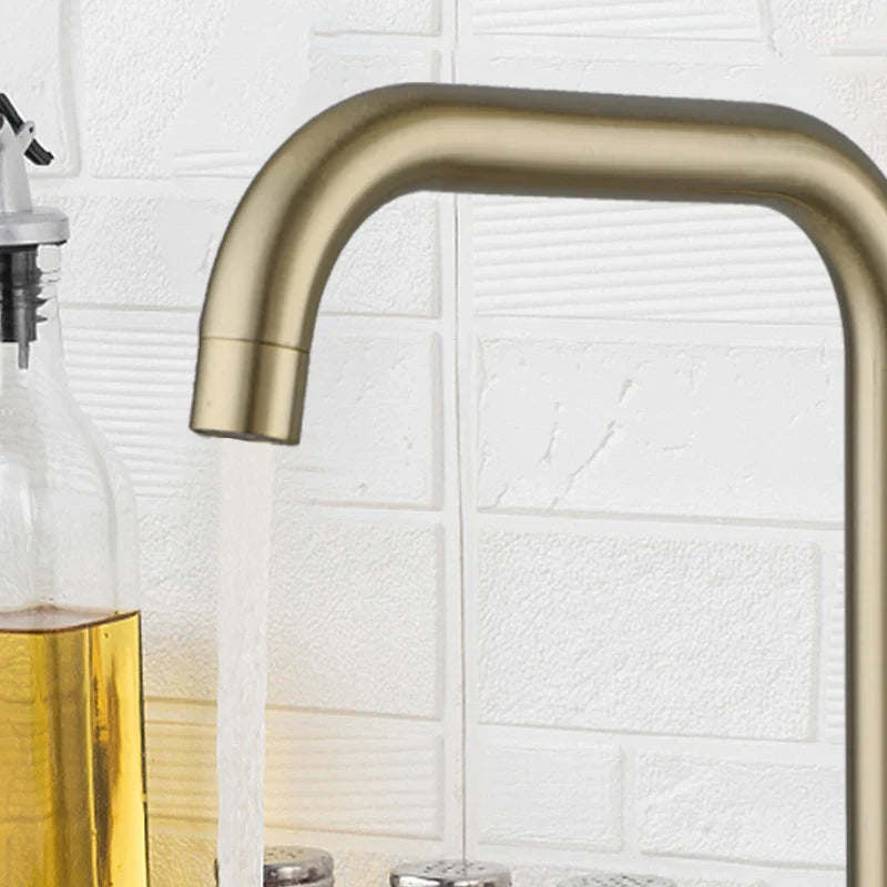 Mitigeur Cuisine Doré Inox Éclat Chaleureux Anti-Corrosion – Cuvéa