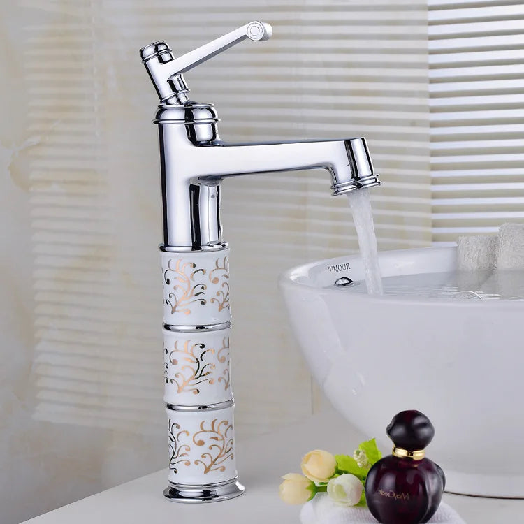 Robinet Vasque Rétro Design Vintage Finition Chrome Brillant – Kaléo