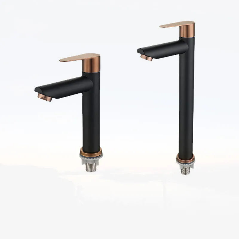 Robinet Vasque Noir Bicolore Contraste Élégant Salle de Bain Moderne – Kaléo