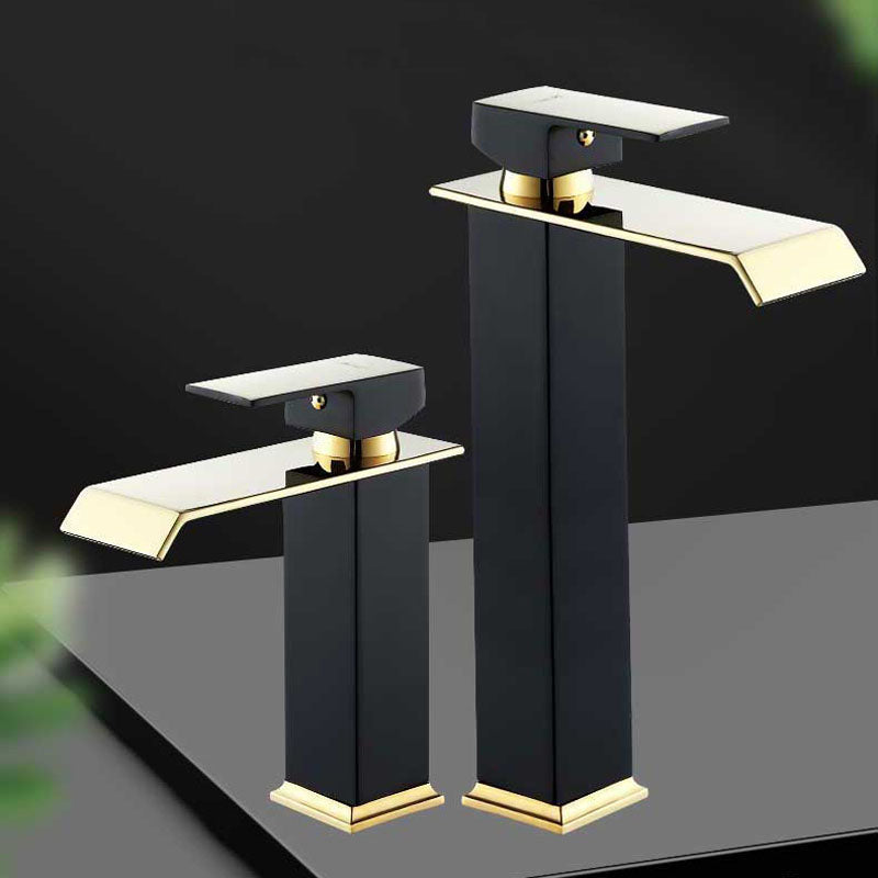 Robinet Vasque Bec Haut Cubique Moderne Ligne Géométrique – Kaléo