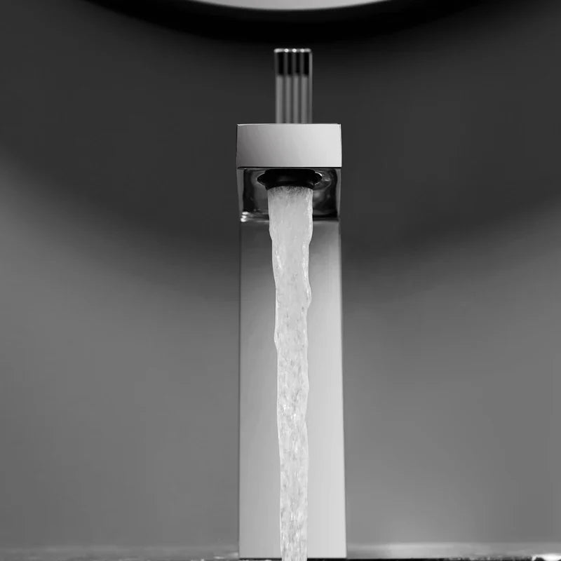 Robinet Lavabo Design Épuré Jet Laminaire Sans Éclaboussure – Solvane