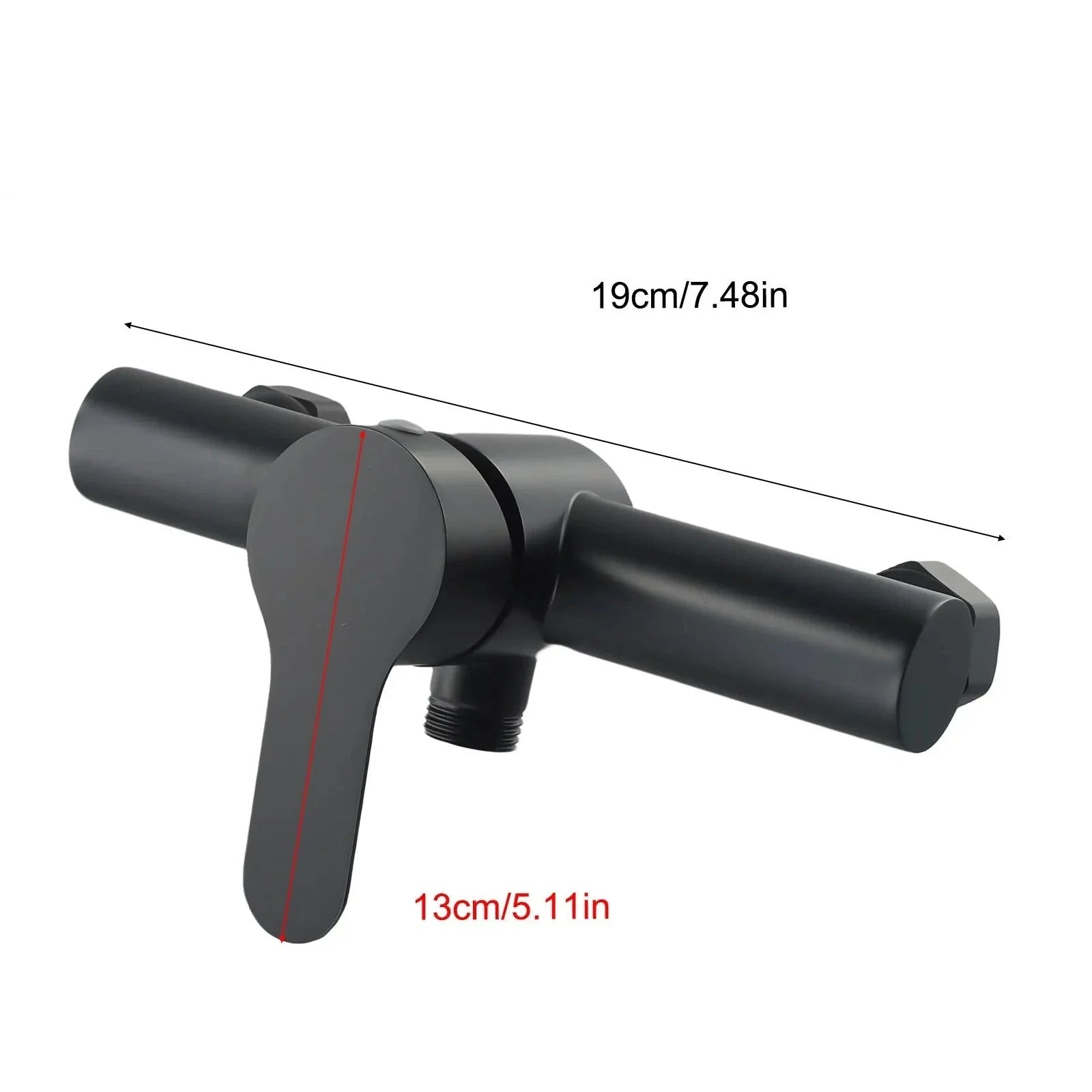 Mitigeur Douche Noir Classique Finition Mate Intemporelle – Zeltha