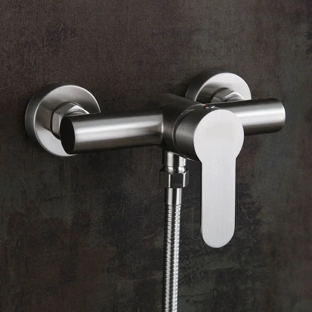 Robinet Mitigeur Douche Inox Design Moderne Durabilité Supérieure – Zeltha
