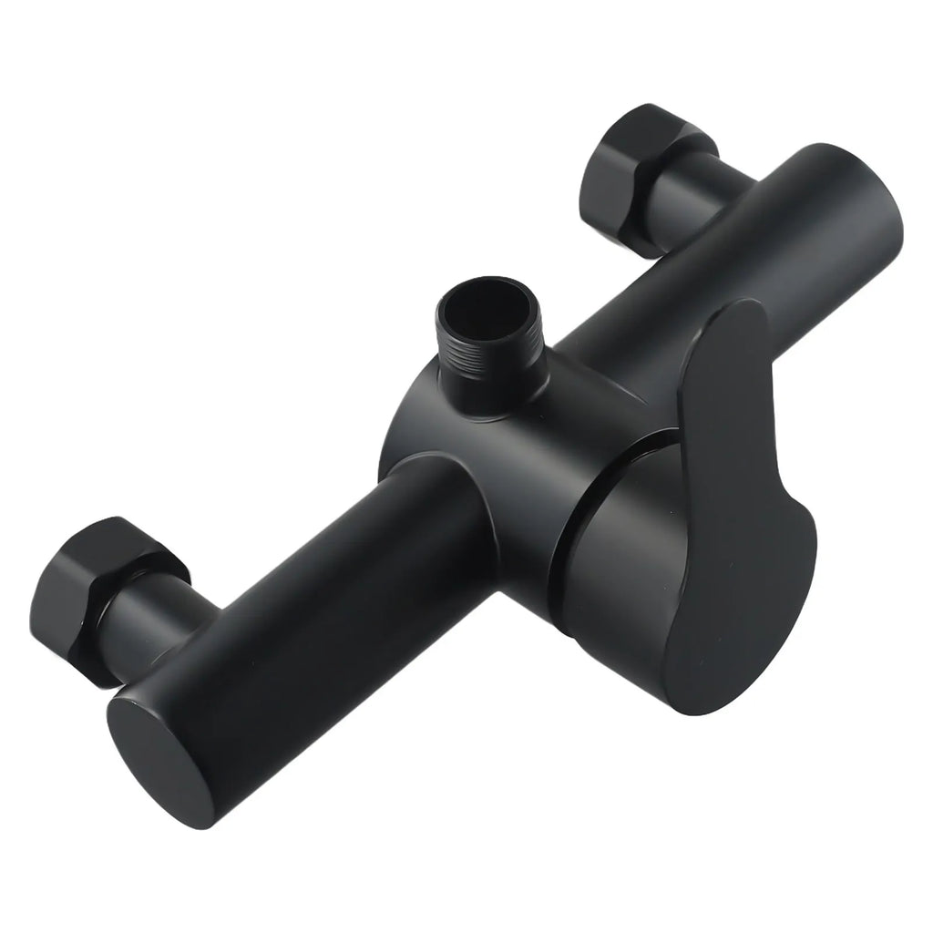Mitigeur Douche Noir Classique Finition Mate Intemporelle – Zeltha