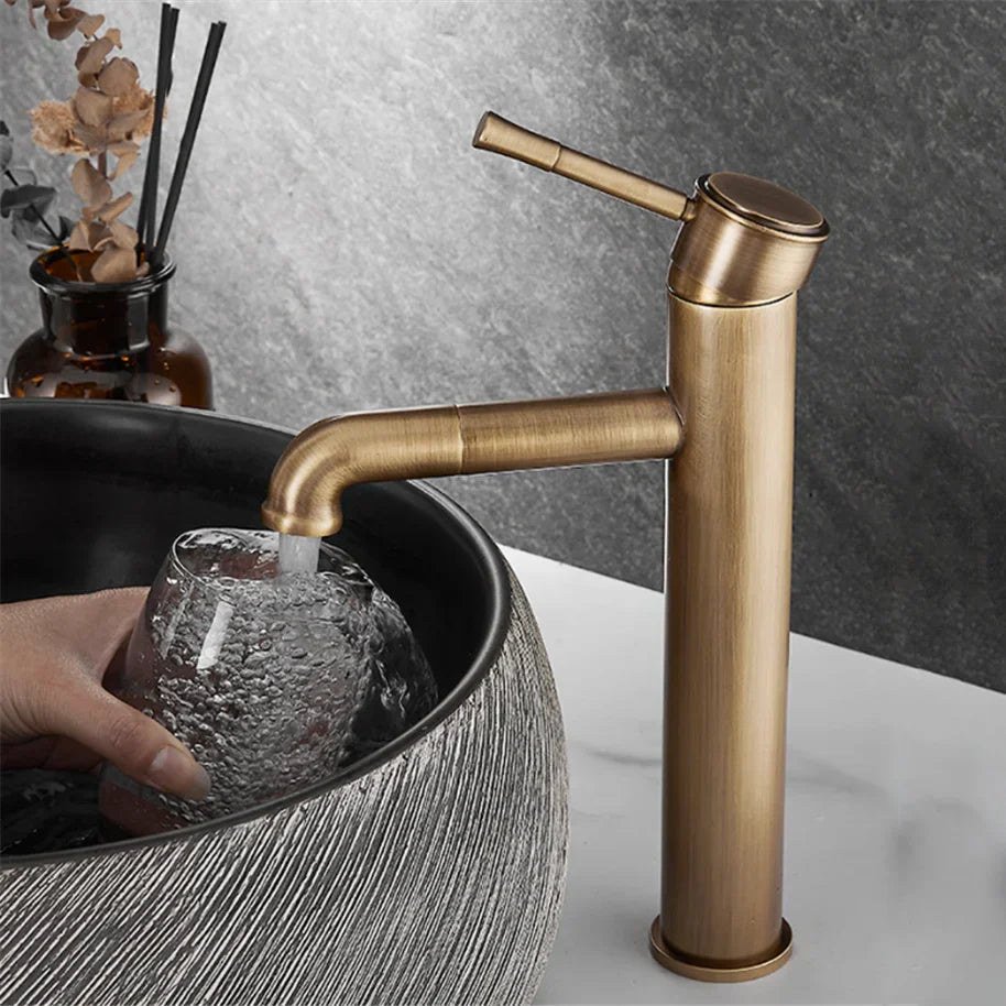 Robinet Vasque Doré Laiton Élégant et Durable – Kaléo