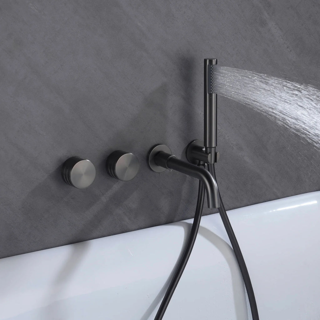 Robinet Baignoire Encastrable Design Minimaliste Mur Épuré – Vertane