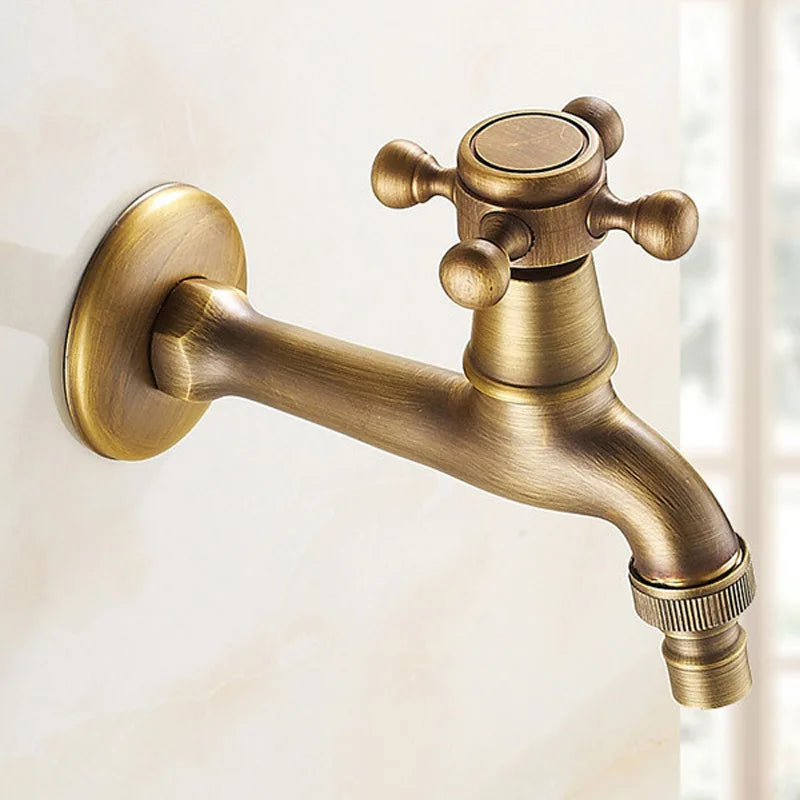 Robinet Fontaine Extérieure Modèle Long Portée Généreuse Jardin – Terravia