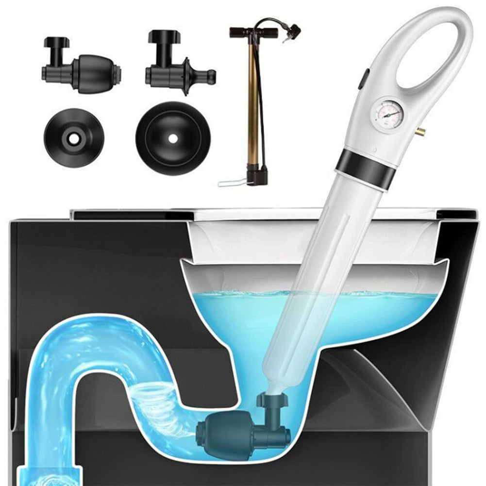 Déboucheur Pneumatique Pro avec Embouts Débouche Éviers en Secondes – Netova