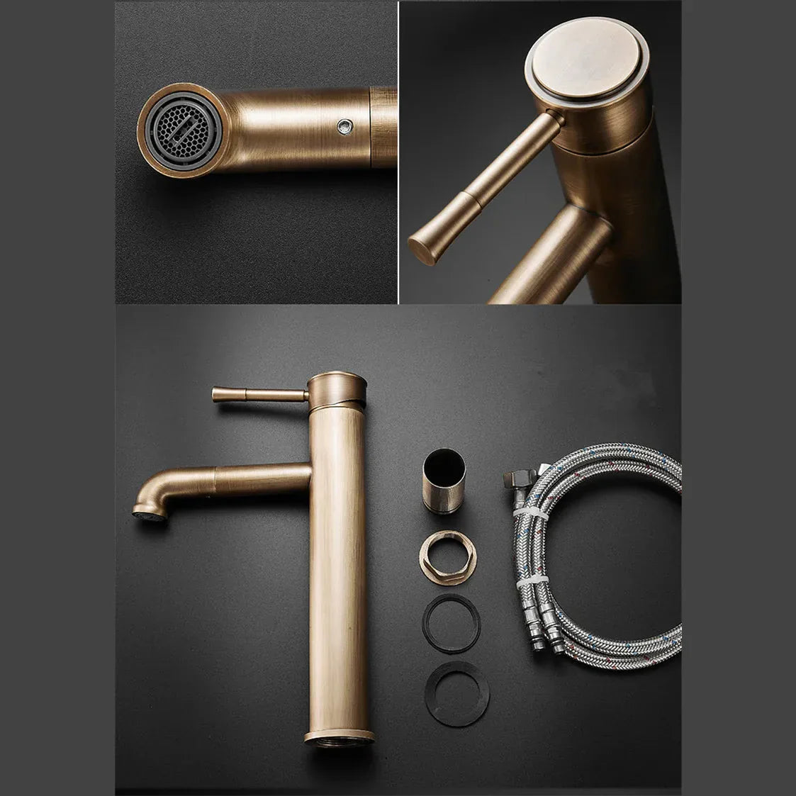 Robinet Vasque Doré Laiton Élégant et Durable – Kaléo