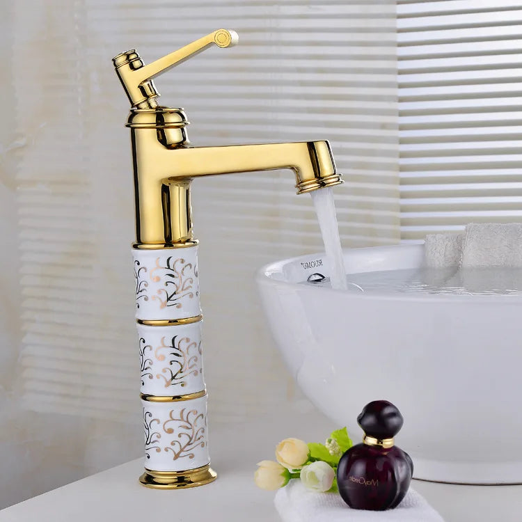 Robinet Vasque Rétro Design Vintage Finition Chrome Brillant – Kaléo