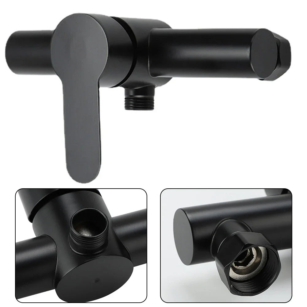 Mitigeur Douche Noir Classique Finition Mate Intemporelle – Zeltha