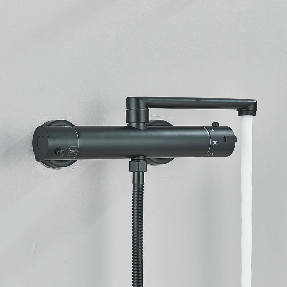 Robinet Thermostatique Douche 2 Voies Contrôle Précis et Sécurité – Thermya