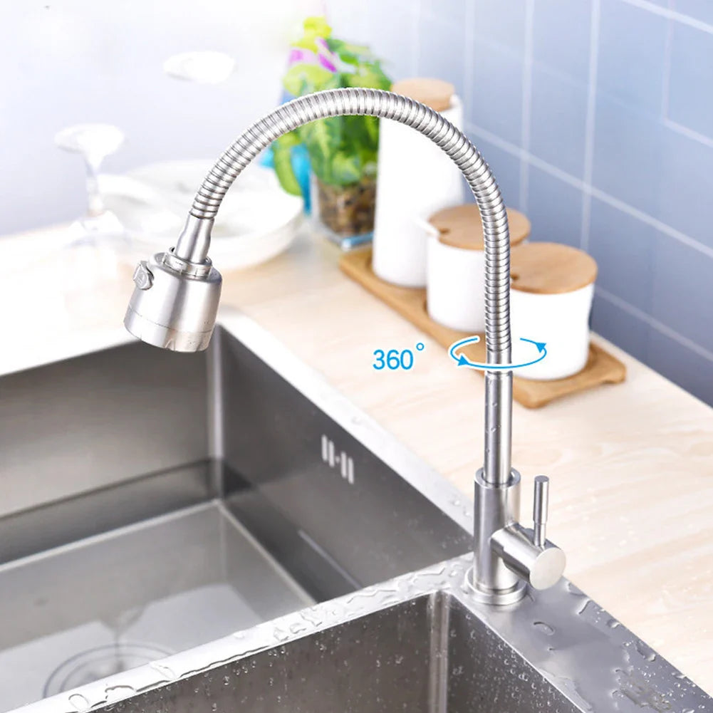 Robinet Flexible Cuisine Inox Eau Pure Directement au Robinet – Cuvéa