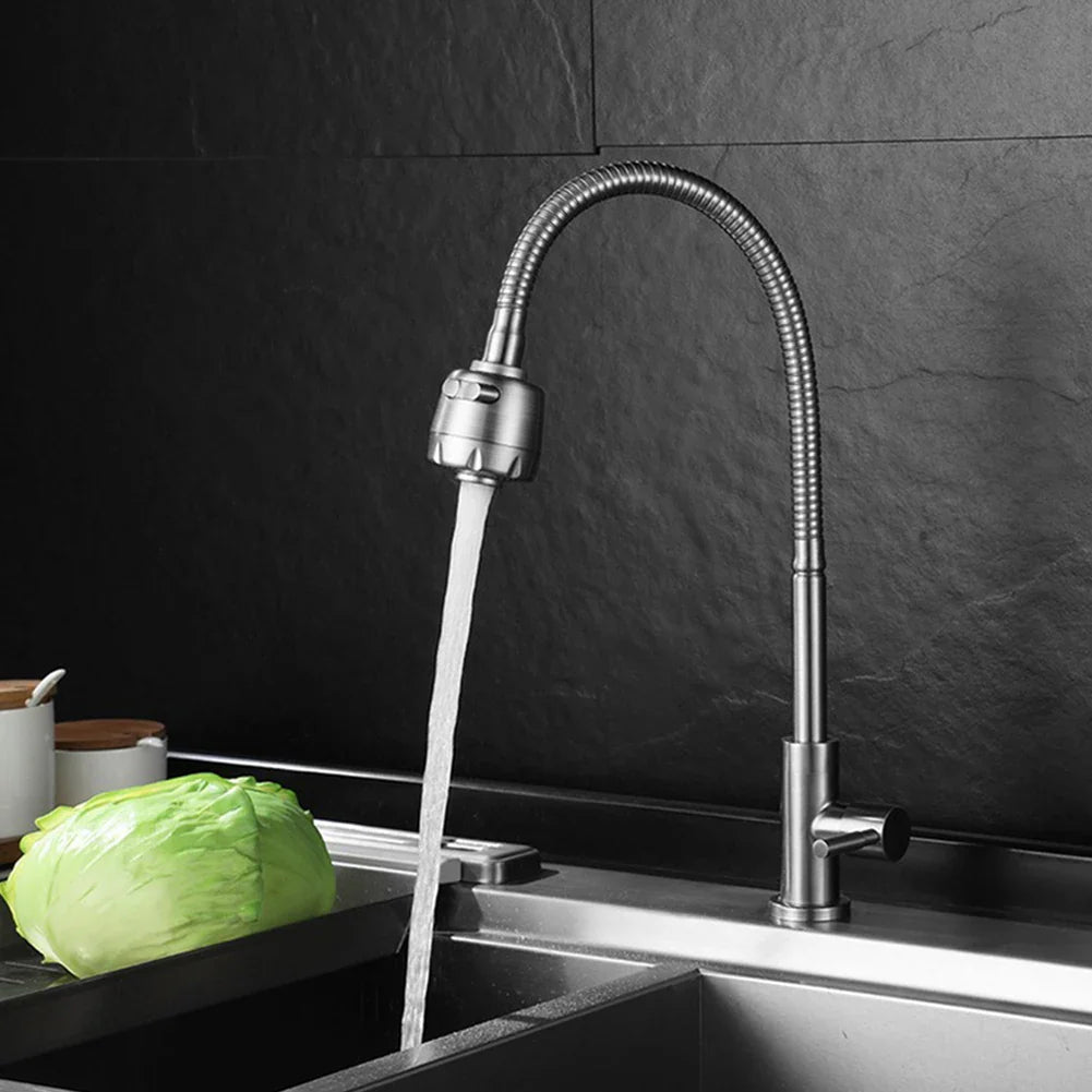 Robinet Flexible Cuisine Inox Eau Pure Directement au Robinet – Cuvéa