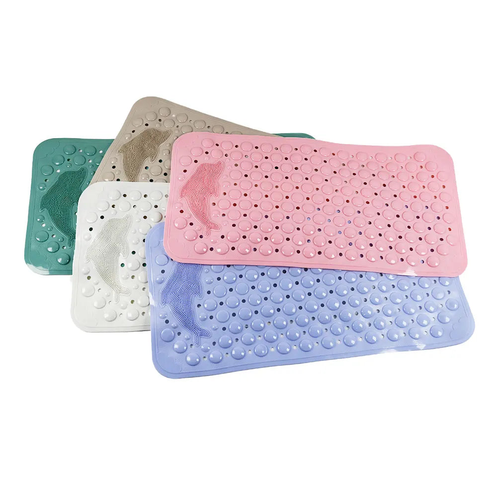 Grand Tapis de Bain Antidérapant à Ventouses Douche Sécurisée – Netova