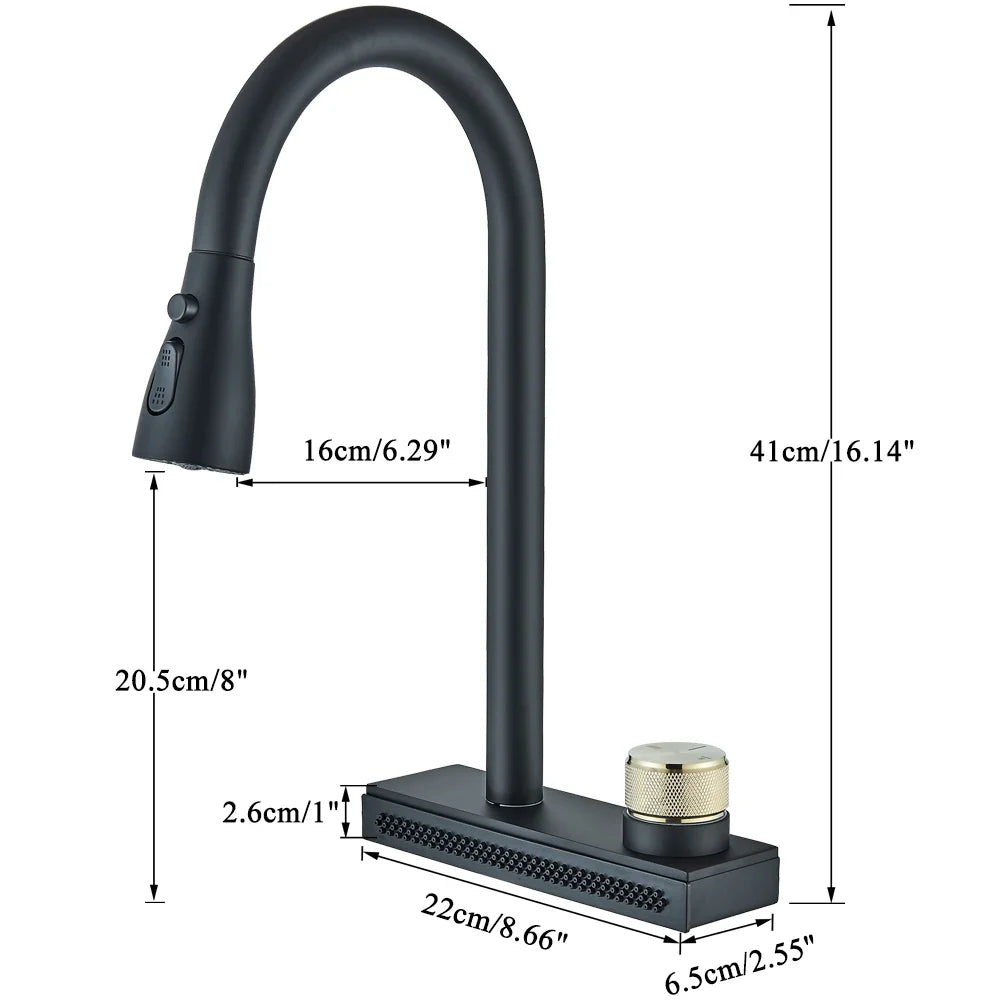 Mitigeur Cuisine 3 Voies Effet Cascade Eau Filtrée Séparée – Cuvéa