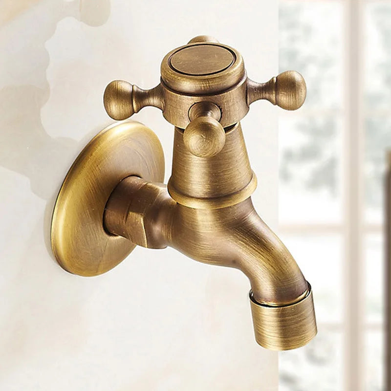 Robinet Fontaine Extérieure Modèle Court Durable et Facile à Poser – Terravia