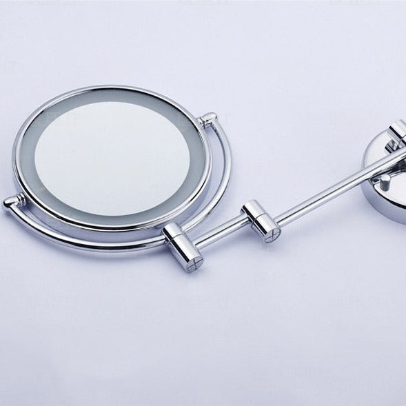 Miroir LED Double Face Grossissement 5x Maquillage Précis – Rekta
