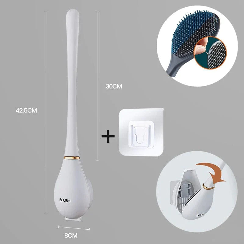 Brosse WC Silicone Récupérateur d'Eau Aucune Goutte au Sol – Netova