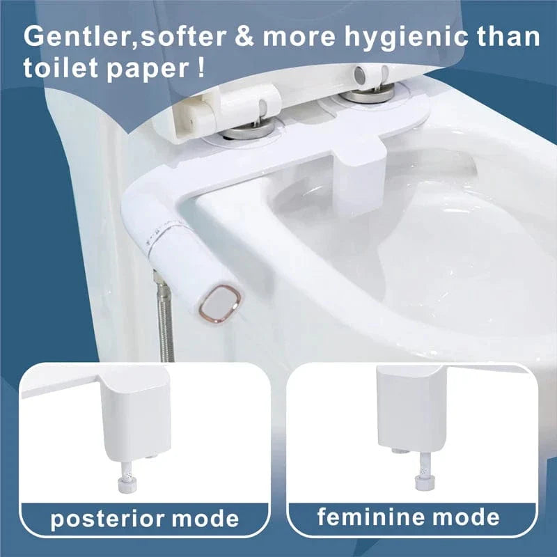 Abattant WC Japonais Lavant Sans Électricité Ultra-Fin Pose Rapide – Nihona