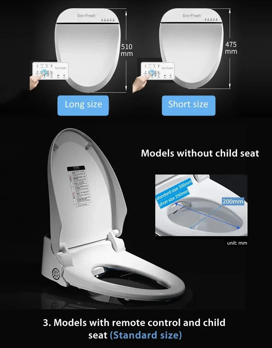 Abattant WC Japonais Électrique Télécommande Siège Chauffé – Kaïro