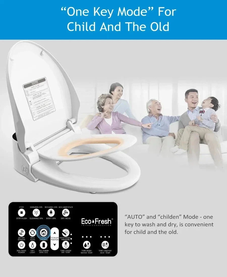 Abattant WC Japonais Électrique Télécommande Siège Chauffé – Kaïro