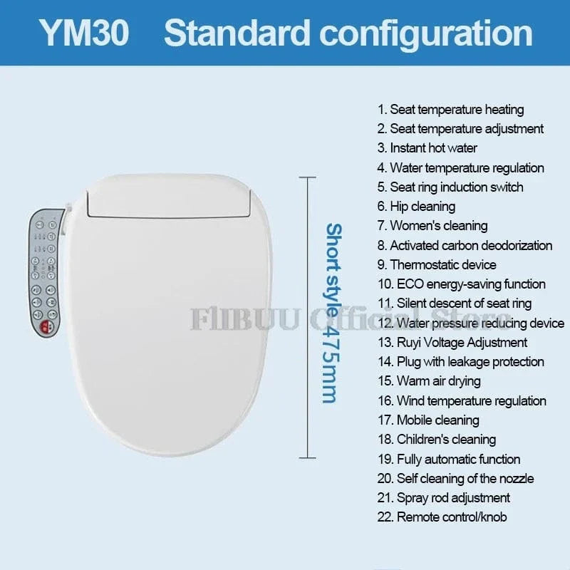 Abattant WC Japonais Chauffant Séchage Air Chaud Sans Papier – Kaïro